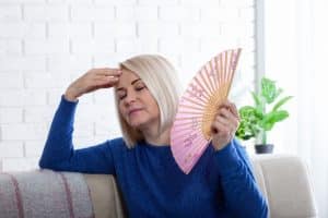 Women Experience Hot Flashes during Menopause